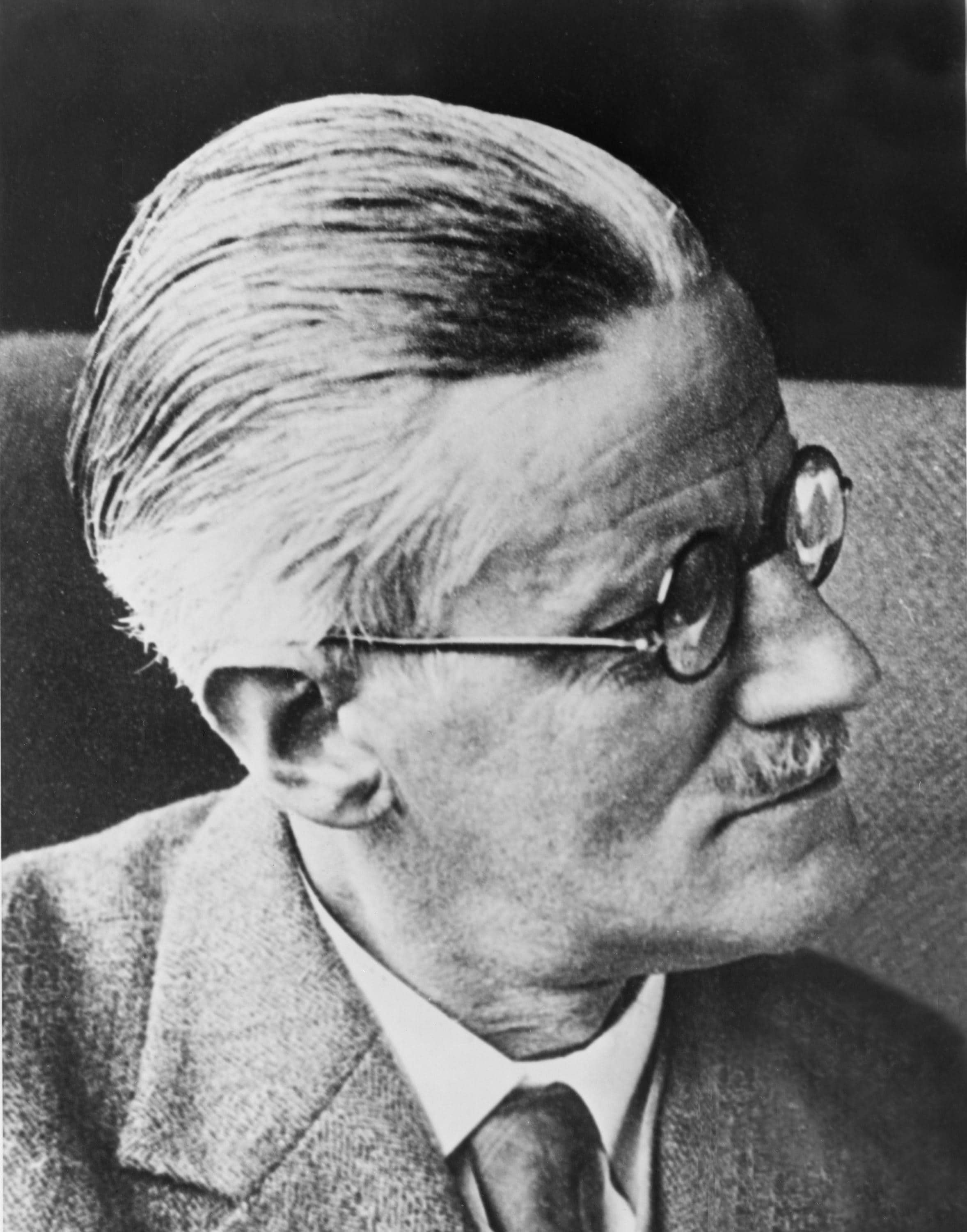 James Joyce a causa di una malattia infantile aveva serissimi problemi alla vista, e perciò scriveva con grosse matite colorate su cartoncino per poter vedere quello che scriveva.